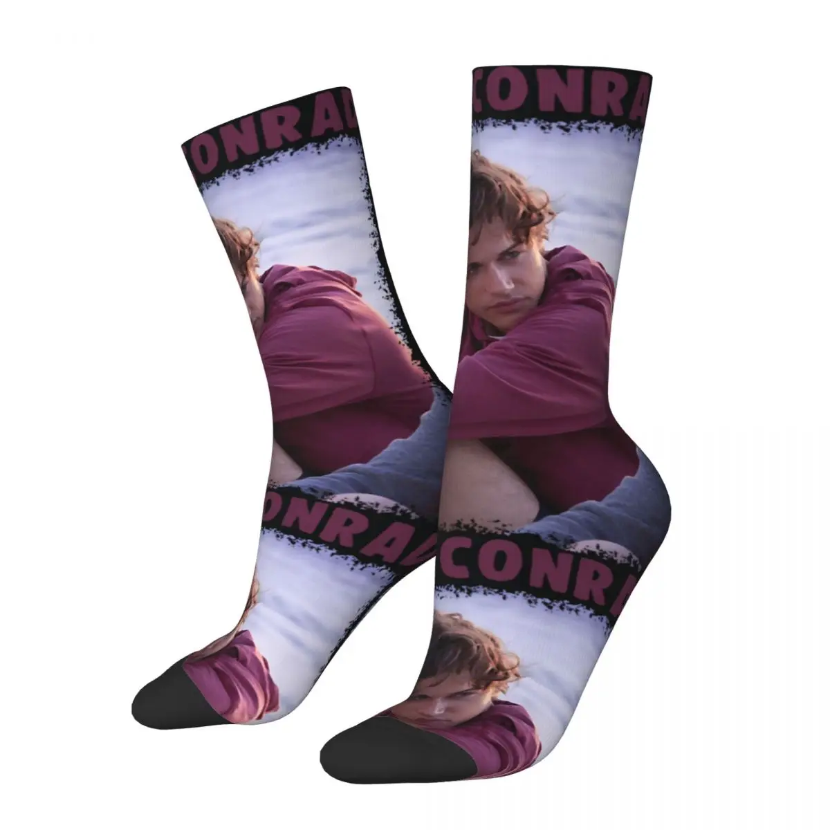 جوارب Conrad Fisher Bootleg الصيف التي تحولت إلى جوارب قوطية جميلة للزوجين جوارب تزلج ناعمة للخريف جوارب مضادة للانزلاق #2