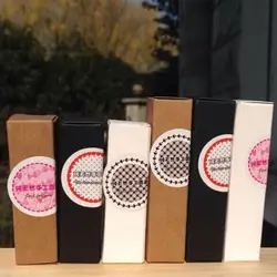 100pcs/lot 2x2x7.1cm 8.5cm 10cm 12cm Brown White Black Kraft Paper Packing Box 5ML 10ML 30ml 100ml Slender Perfume OIL Bottles