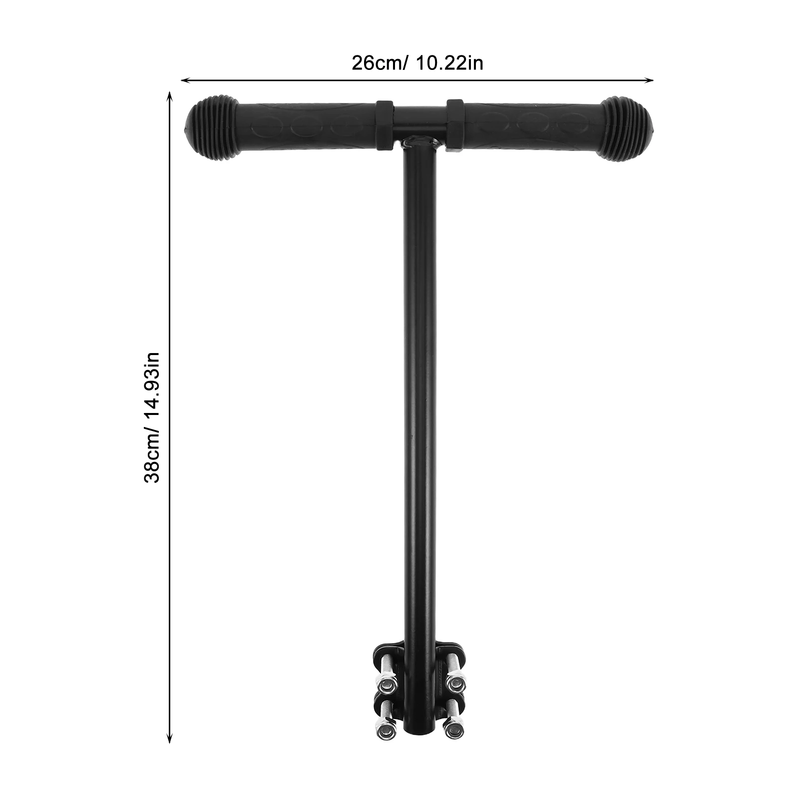 شريط موسع مقبض عربة الأطفال للآباء الطويل القامة، قبضة مريحة متوافقة مع عربات عربات عربات، مقبض من الفولاذ المقاوم للصدأ