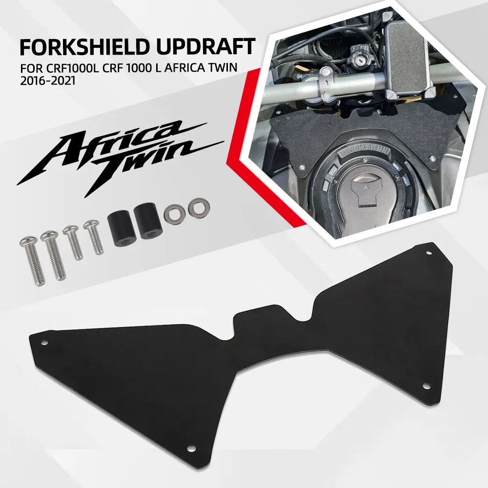Front Forkshield Updraft Wind Deflector Accessories For Honda CRF1000L CRF 1000 L Africa Twin 2016 2017 2018 2019 2020 2021