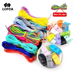 LOFCA Colorful Nylon Cord  Baby Teether Pacifier Clip Accessories  DIY For Teething Necklace Jewelry Pendant Making