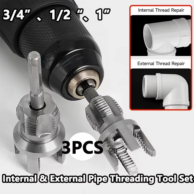 kit-de-rosqueamento-de-tubos-de-pvc-interno-e-externo-3-pecas-1-2-3-4-1-ferramenta-de-rosqueamento-compativel-com-furadeira-eletrica-para-encanamento