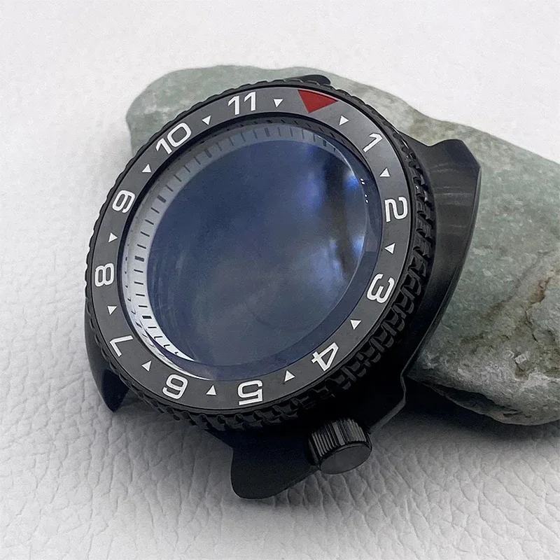 

NH35 Case 6105 6309 Case Crown at 4.1 Fits NH35 NH36 4R Movement for Abalone Turtle Watch Replace Diving Watch Case Customized