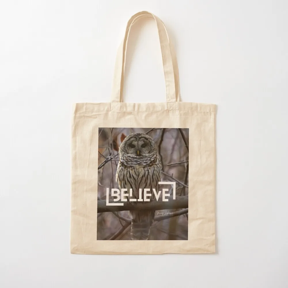 

Believe By Yannis Lobaina Tote Bag shopping cart bags Canvas bag for women Canvas Tote Bag