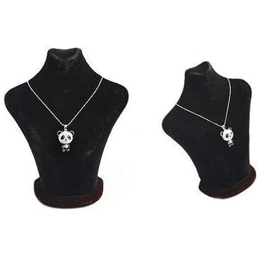 Classical Women\'s Rhinestone Moving Head Panda Pendant Sweater Chain Necklace For Women Charm Necklace Jewelry