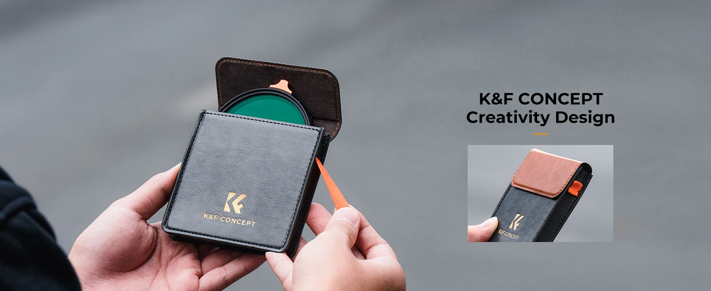 K&F Concept 67 mm variabler ND-Filter 77 mm 82 mm ND2 ND400 Ultradünner Neutraldichtefilter NANO-X 49 mm 52 mm 55 mm 58 mm 62 mm 72 mm – Detail 12
