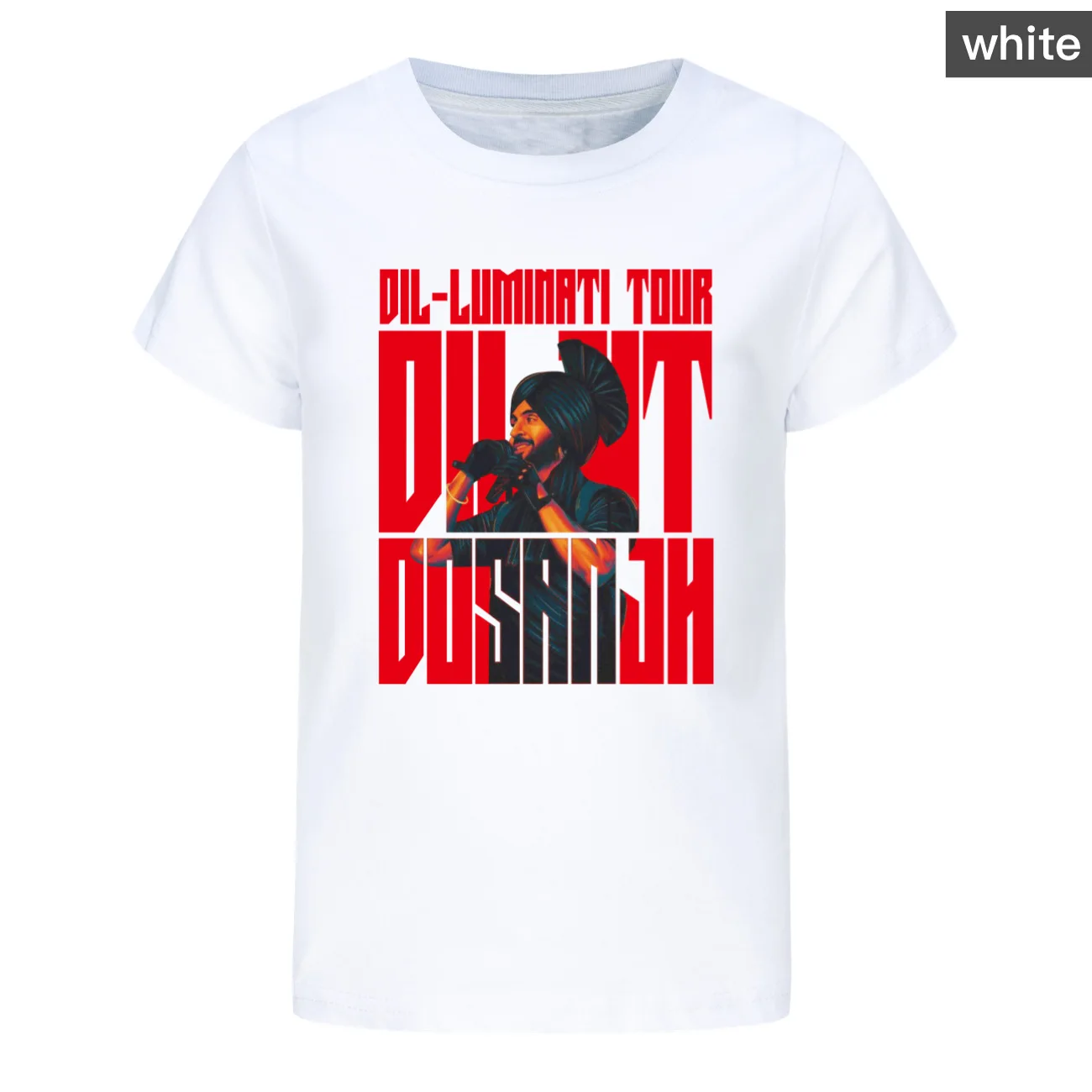 Kids Fashion DILJIT DOSANJH T Shirt Vintage Graphic T-shirt Youth Girls Cotton Short Sleeve Tops Unisex Boys  Streetwear3832