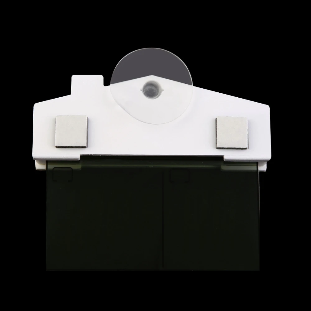 AD41-رقمي شفاف نافذة المنزل عرض ميزان الحرارة الرطوبة داخلي في الهواء الطلق درجة الحرارة محطة مقياس الرطوبة في الأماكن المغلقة