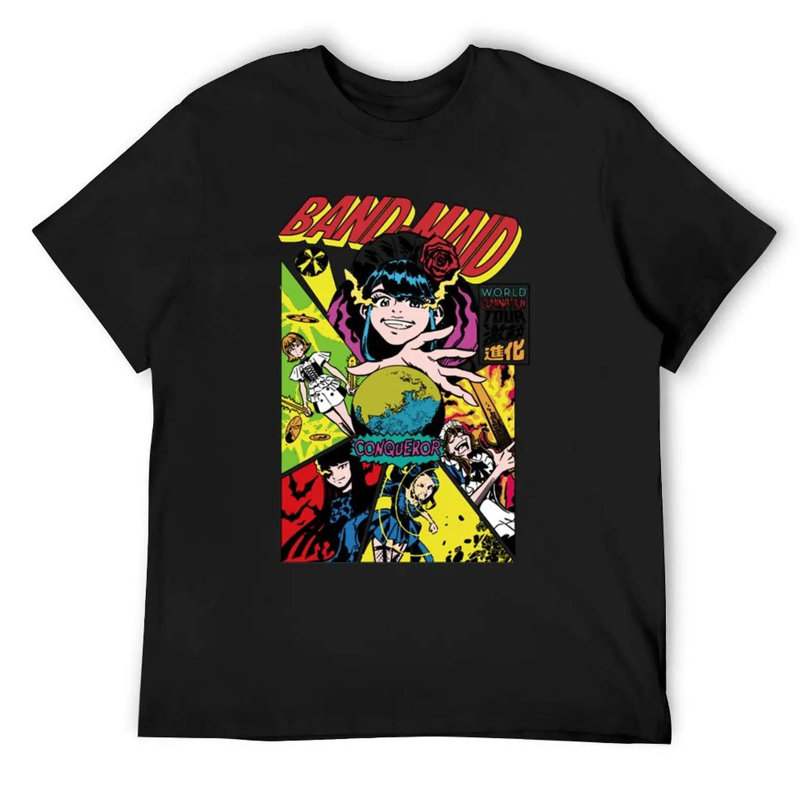 

Band Maid T-Shirt Funny t-shirts man clothes Blouse for a boy t shirts for men cotton