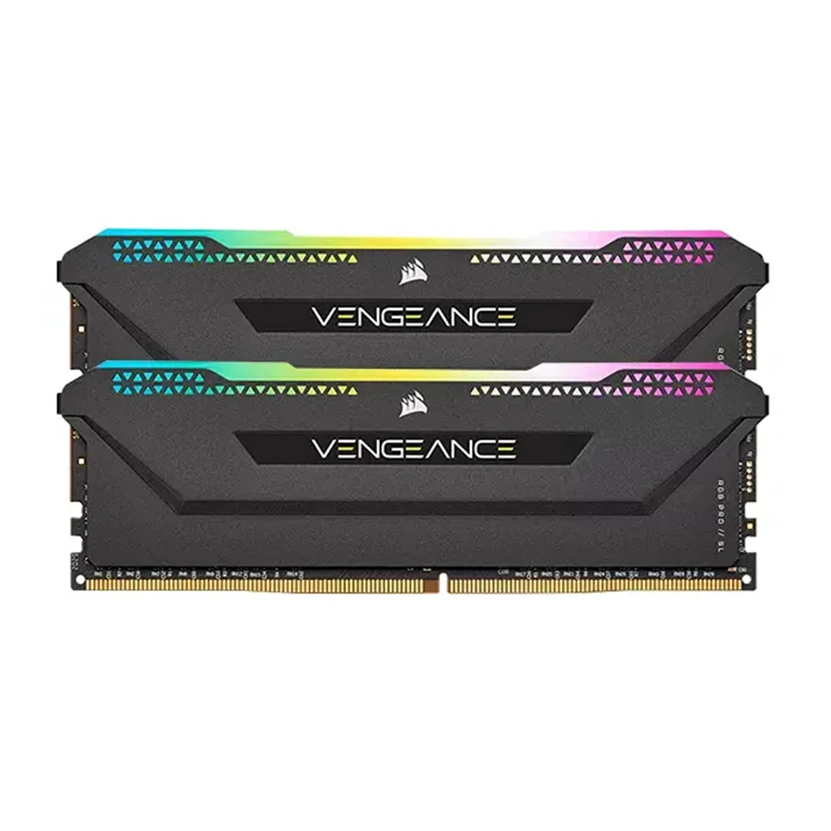 CORSAIR VENGEANCE DDR4 RAM DIMM Desktop RGB light Memory Black 8GB 16GB 32GB 3000MHz 3200MHz 3600MHz DIMM Desktop Memory