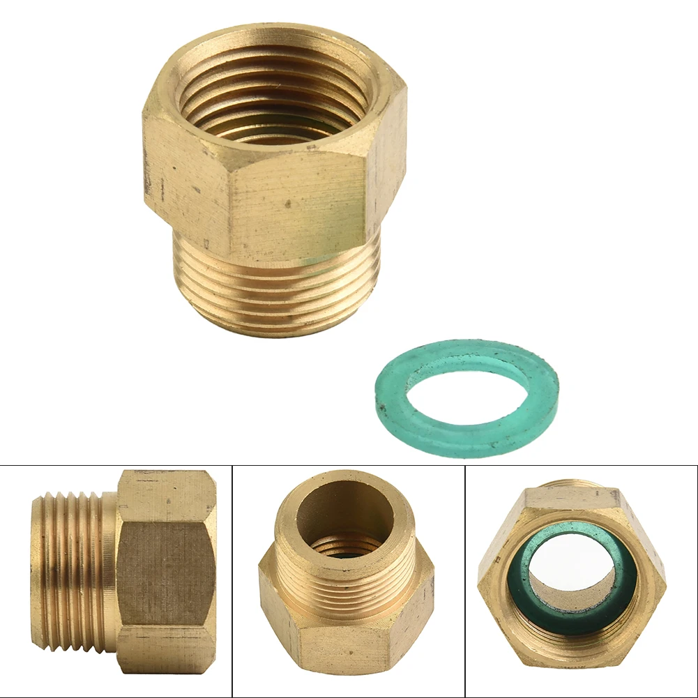 Accessories Adapter 1 Pcs 400 Bar Female Metric Adapter Adapter M22x1.5 External Thread Pressure Washer Cleaner
