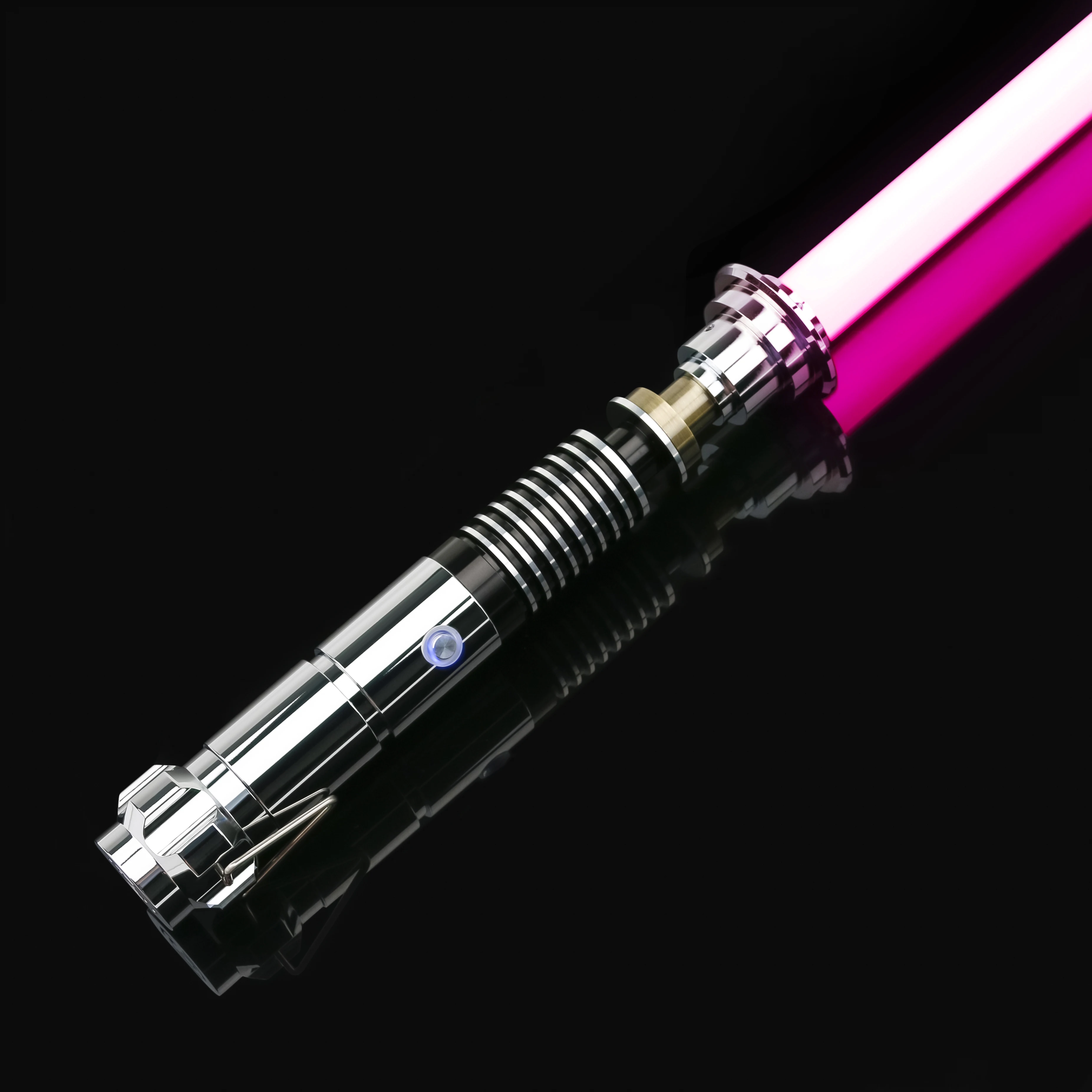 Star Wars LUKE Skywalker RGB Laser Proffie Combat Lightsaber, Swing Blaster suave, Brinquedos de metal, Luminoso Cosplay Presente para Crianças, TXQSABER