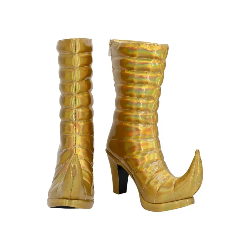 JoJo's Bizarre Adventure Dio Brando, zapatos de Cosplay, botas, disfraces de fiesta de Carnaval de Halloween, accesorio de talla europea