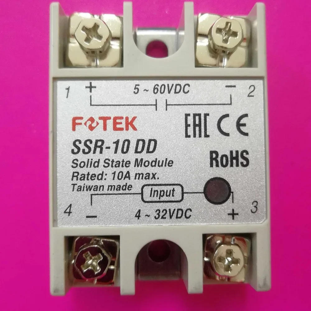 SSR-05DD SSR-10DD SSR-25DD SSR-50DD  SSR-75DD  SSR-25DD-H New Original FOTEK  Solid State Relay