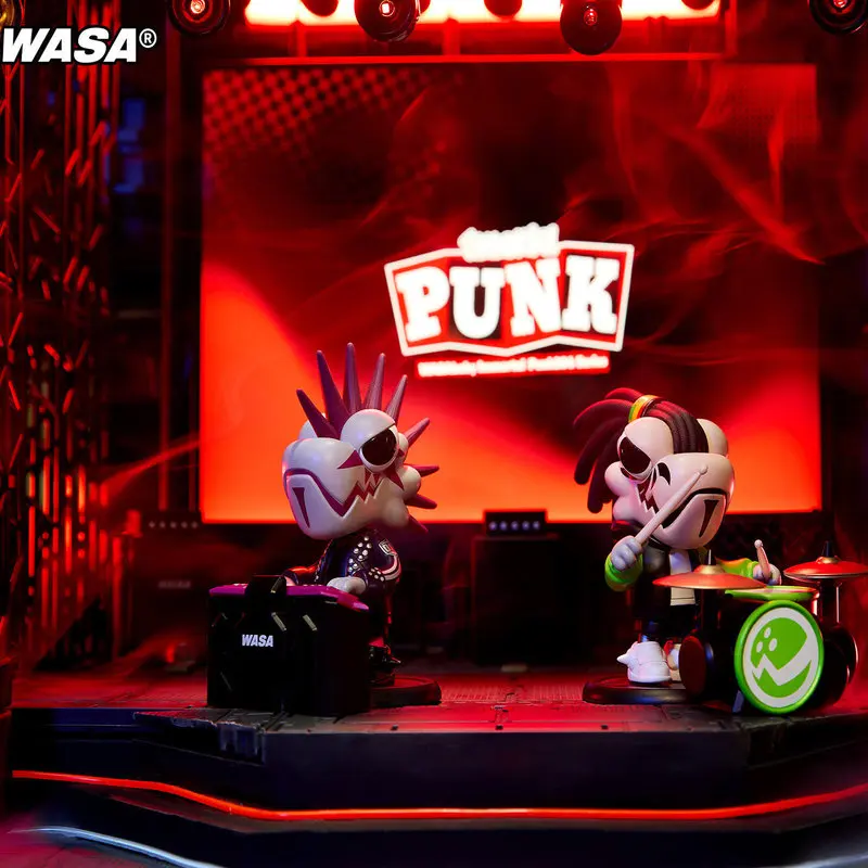 

Подлинная новая слепая коробка серии Wasa Punk206, модная игрушка, фигурка, настольный автомобиль, украшение, кукла, подарок на день рождения для друзей, детей, семьи