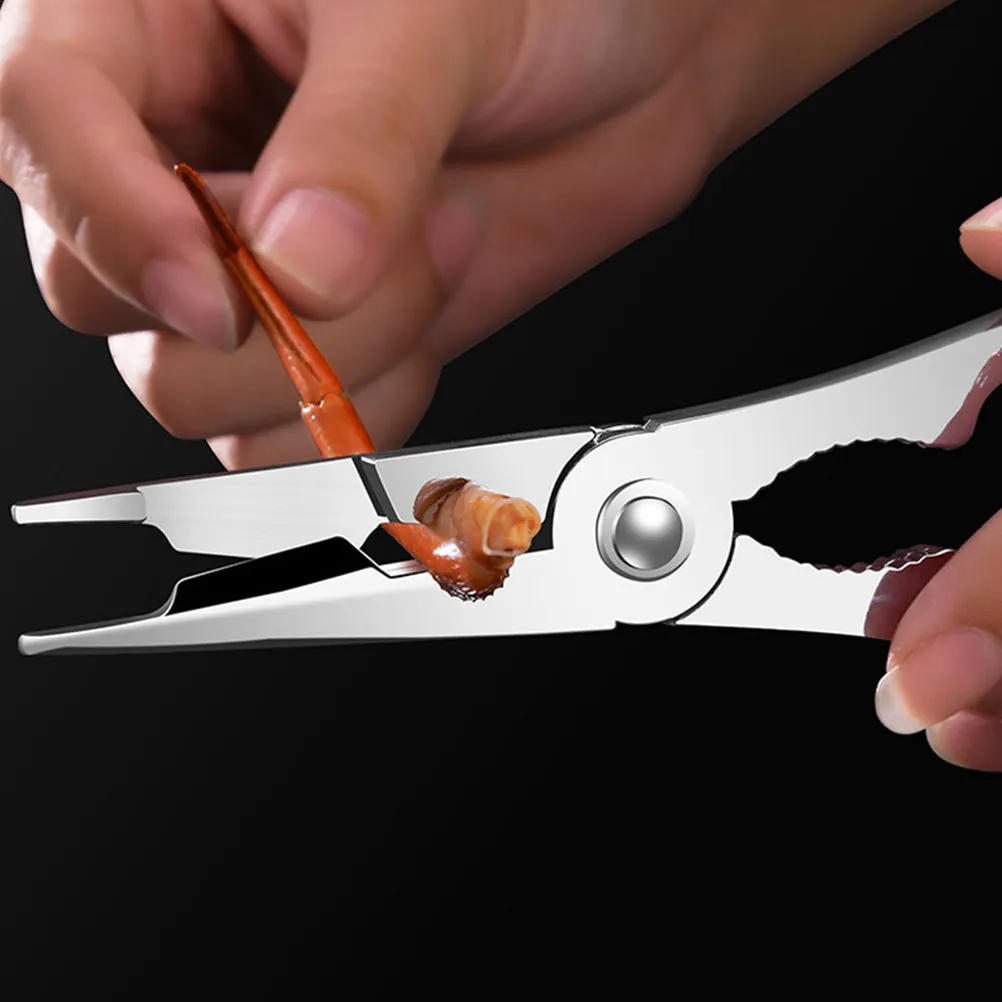 

1Set Professional Crab Eating Tool Kit Heavy Duty Seafood Crackers Corrosion Resistant Smooth Finish Ideal for Crab Boil Party