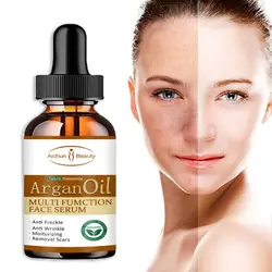 Multi Function Face Serum Argan Oil Anti Freckle Anti Wrinkle Moisturizing Removeal scars Whiten Brighten Skin Care Essence