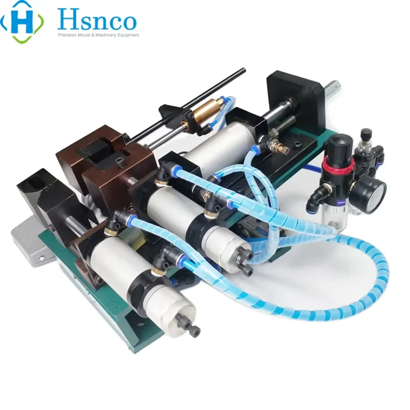 High-Speed Pneumatic Wire Stripper 305 | 0-6mm Semi-Auto Cable Peeler for Electricians & Factories | Efficient Foot Pedal Operat