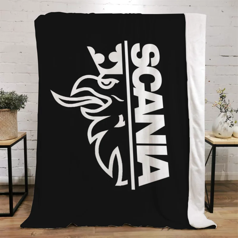 SCANIA Decorative Blanket King Size Fluffy Soft Blankets & Throw Home and Decoration Knitted Plaid Microfiber Bedding Knee Nap