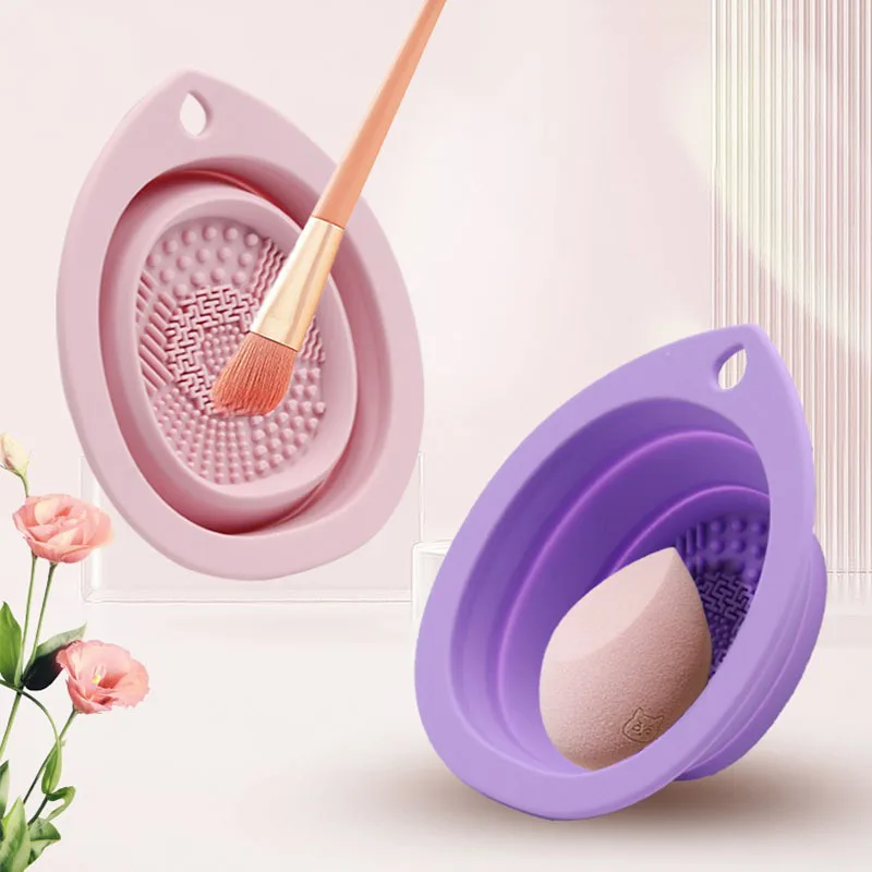 Nieuwe 1/2 Stuks Siliconen Make-Up Reinigingsmat Make-Up Kwasten Wassen Voor Schoonmaken Make-Up Kwasten Tool Brush Cleaner HZSQJGZ04