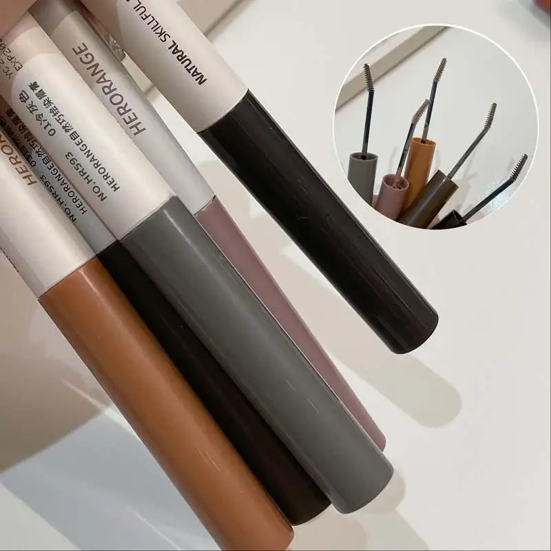 【HERORANJE】Wenkbrauwversterker Kleurstof Gel Tint Waterdicht Langdurig Sneldrogend Verven Brow Tattoo Getinte Crème Brow Make-up Cosmetisch