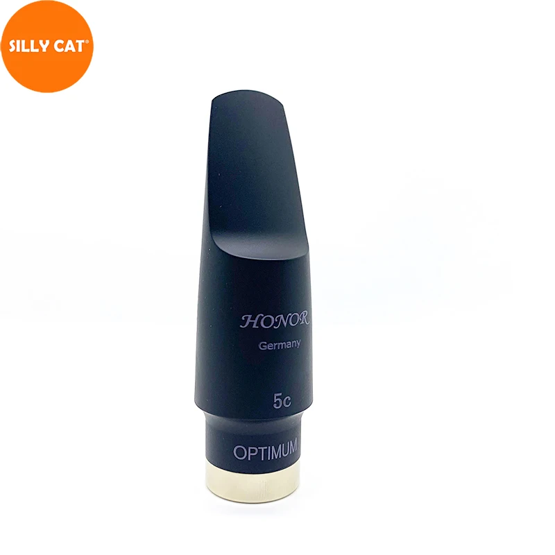 French Style Copper Ring Base Bakelite Saxophone Mouthpiece for Alto Tenor Soprano Saxohpone Jazz Pop Classical Style