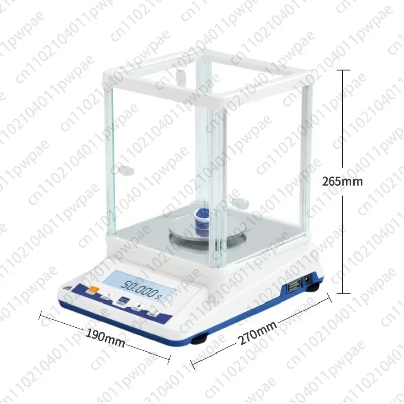 Portable Digital Scale 100g 200g High Precision 0.001g LCD Display Electronic Balance With Calibration Weight