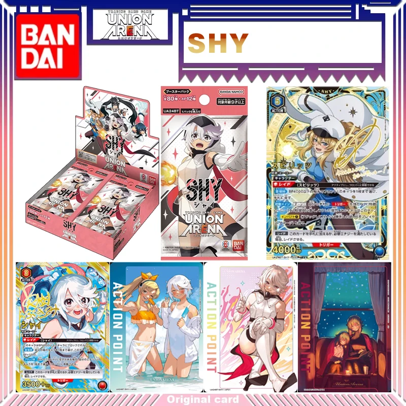 

Original Bandai SHY Card UNION ARENA TCG UA24BT Japanese Anime Collection Cards Children Birthday Gifts