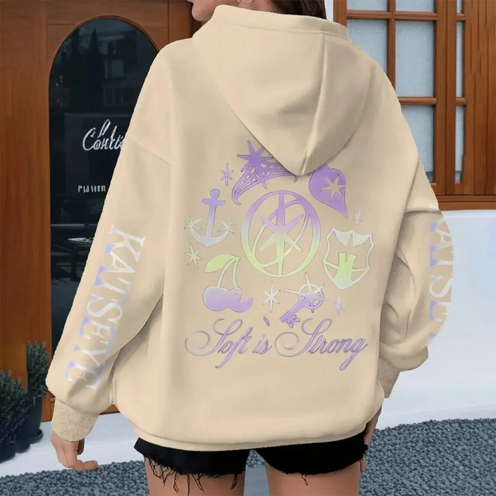Vintage Katseye Grunge Grafik-Hoodies für Damen und Herren Hip-Hop Pop Musik Band Kapuzenpullover Langarm Katseye Streetwear Fan-Geschenke – Detail 4