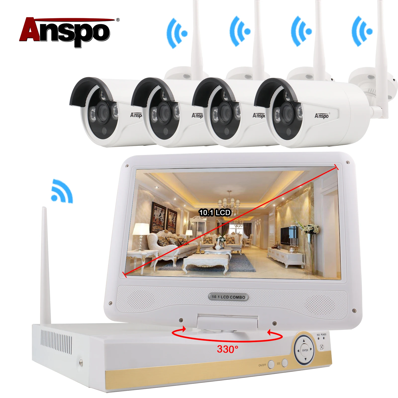 HDiDVR cctv camera price list Security system Wireless 8 Channel surveillance Cameras Systems 960P Ir Bullet Cameras