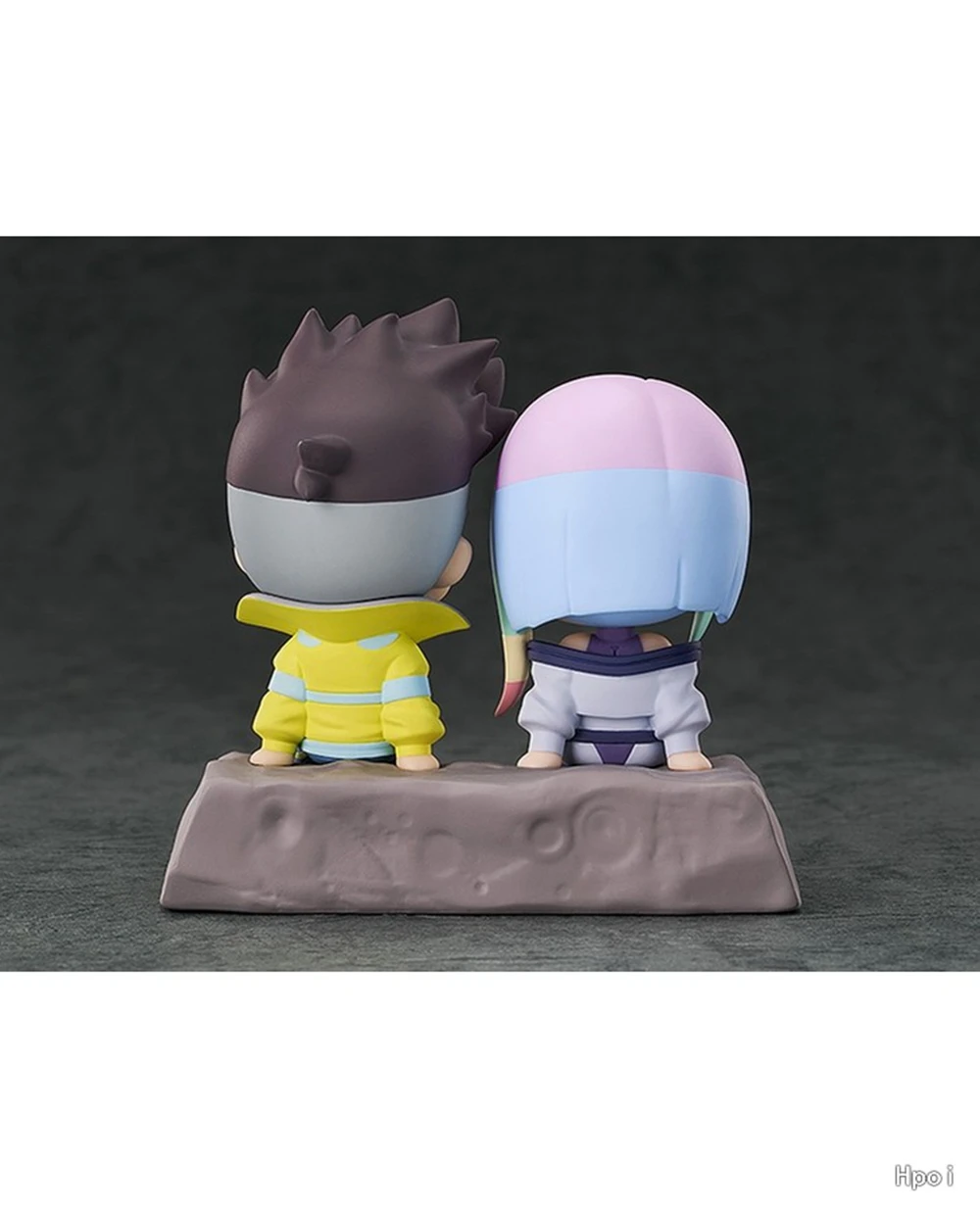 8CM Anime Cyberpunk: Edgerunners Figure David Martinez Lucy Qset To The Moon Sitting Figure Toy Gift Acton Figure Set Doll