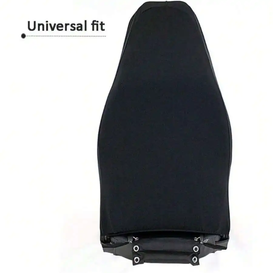 

Universal Fit Black Car Seat Cover For Front Seats SUV Sedan Truck