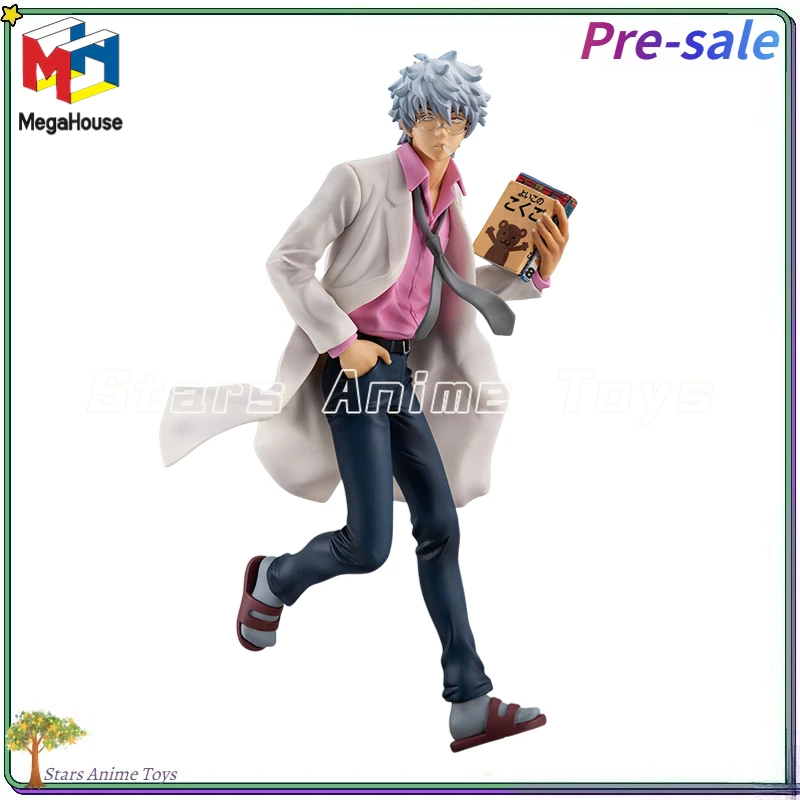 

【Предпродажа】Оригинальный MegaHouse GEM Ginpachi Sensei Sakata Gintoki Reiwa Edition, коллекция аниме-фигурок, игрушка