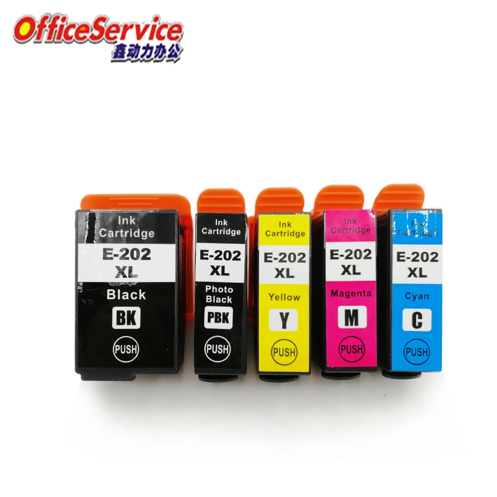 T202  202XL Ink Cartridge Compatible For Epson XP-6000 XP-6001 XP-6005 XP-6100 XP-6105 inkjet printer