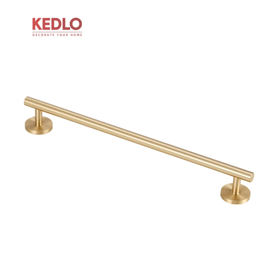 KEDLO moderner minimalistischer Massivmessing-Goldgriff für Küchenschubladen, 500 mm lang. – Detail 9