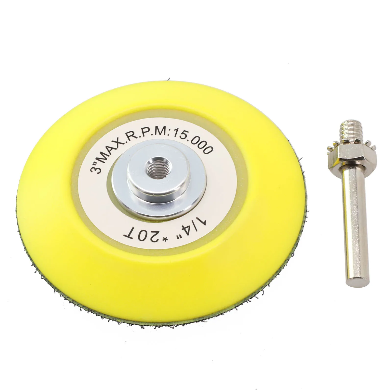 3inch Polishing Sanding Disc Backing Pads Hook And Loop For Pneumatic Sander For Artificial Stone Furniture Abrasive Tool