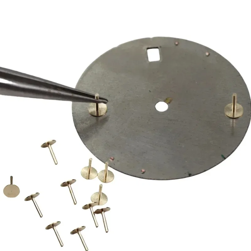 Zifferblatt Fuß Uhr Universal Zifferblatt Pin Durchmesser 0,6mm Kupfer Material Feste Zifferblatt Mit Ortung Pin Repair2028 – Detail 1