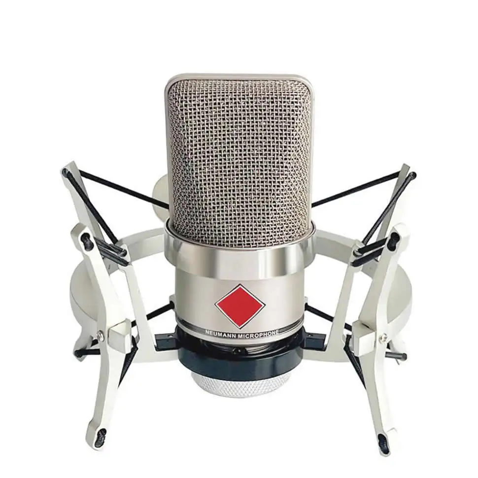 TLM 102 Large Diaphragm Cardioid Condenser Microphone XLR Wired Studio Microphone Vocals Metal Noise Cancelling Stage
