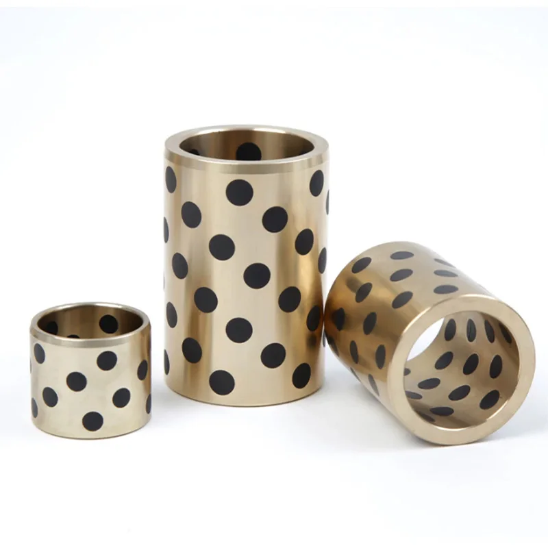 1Pcs Oil Free Brass Self Lubricating Copper Sleeve Bushing Brass Bushing Bearing Brass Guide Bushing I.D. 18/20/25/30/35/40mm