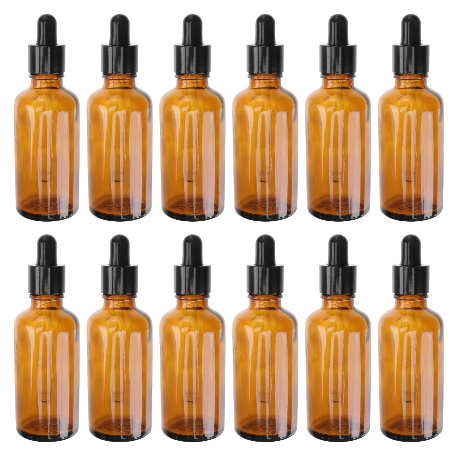 

12 Pcs Dropper Bottle Essential Oil Travel Accessories Bottles Refillable Glass