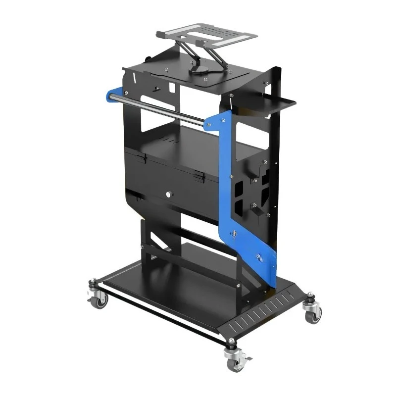 

Car computer programming repair tool cart MK190A diagnostic cart multi-function spinner wheel layered storage cabinet