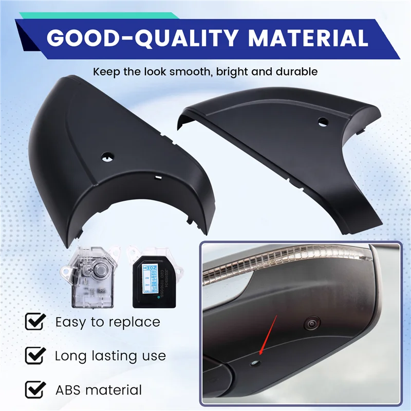 AASS-11D945301 11D945302 سيارة مرآة الرؤية الخلفية ضوء أرضي لشركة فولكس فاجن ID4X ID.4 2022-2025 11D 945 301/302 #2