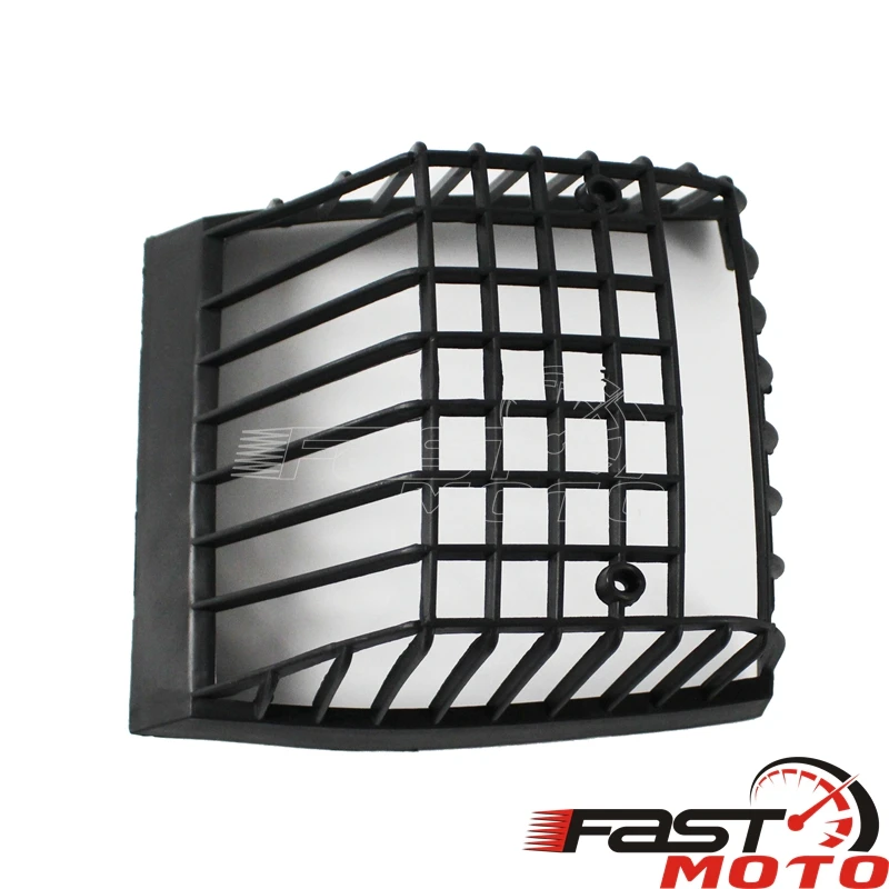 Motorcycle Scooter Front & Rear Turn Signal Indicator Grille Cover + Tail Brake Lights Mesh Guard for T5 Classic PX VSX VNX LML