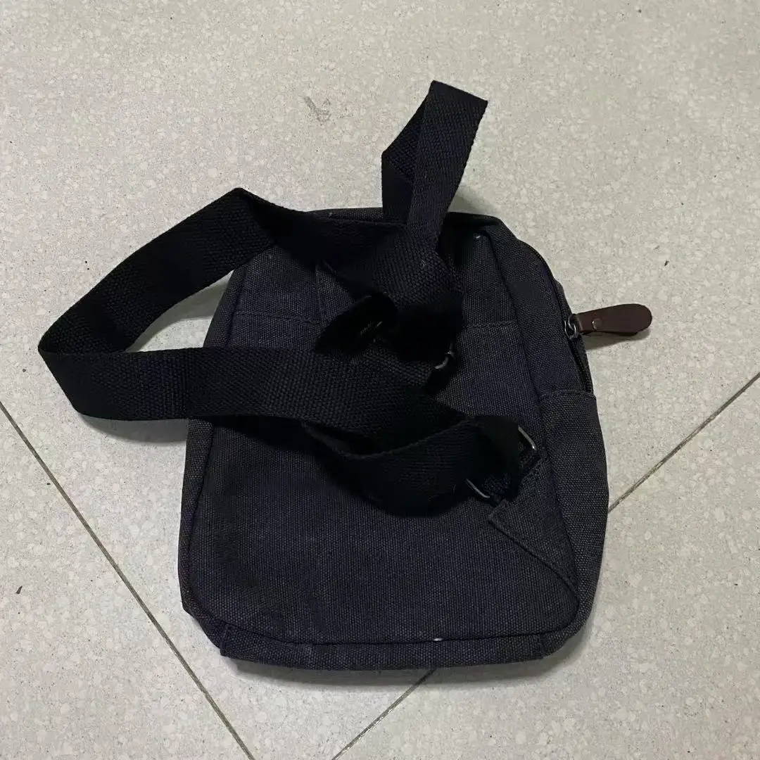 LOL 원펀맨 볼Z 코난 OW 싱글 숄더 메시지 캔버스 백 체스트 팩