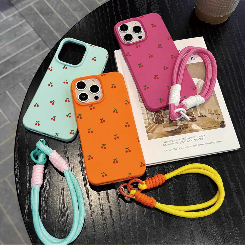 Little Cherry Strap Rope Phone - огляд і ціна Phone Cases Cherry