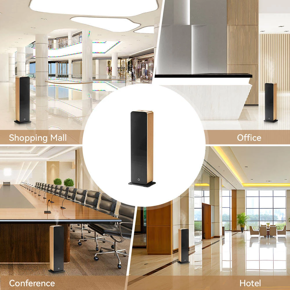 Hotel Diffuser Luxury Scent Stand Alone Mini Fan Electric Essential Oil CE Smart Diffuser Machine view 6