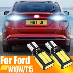 2x Led T15 W16W Led Canbus Car Reverse Light Bulb for Ford Focus 2 3 1 MK2 Fiesta Mondeo MK4 MK5 VW BMW Audi Toyota Hyundai Kia