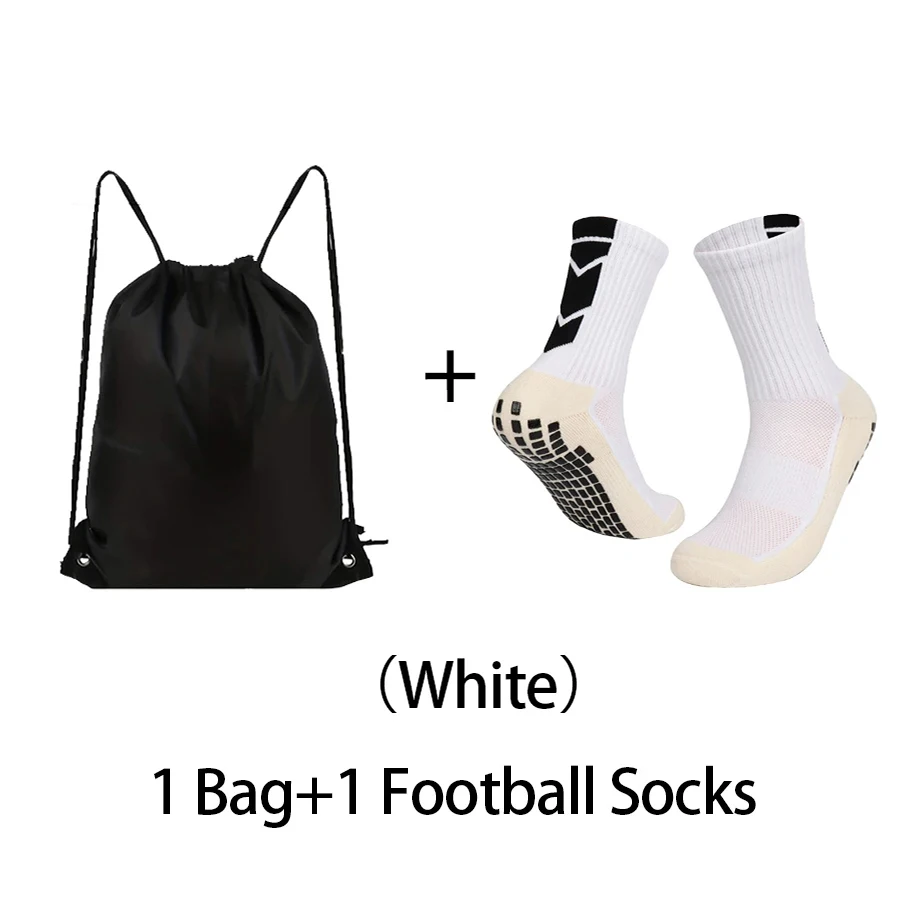 

2 пары мужских и женских футбольных носков, противоскользящие носки с резиновыми точками, разноцветные противоскользящие спортивные носки.