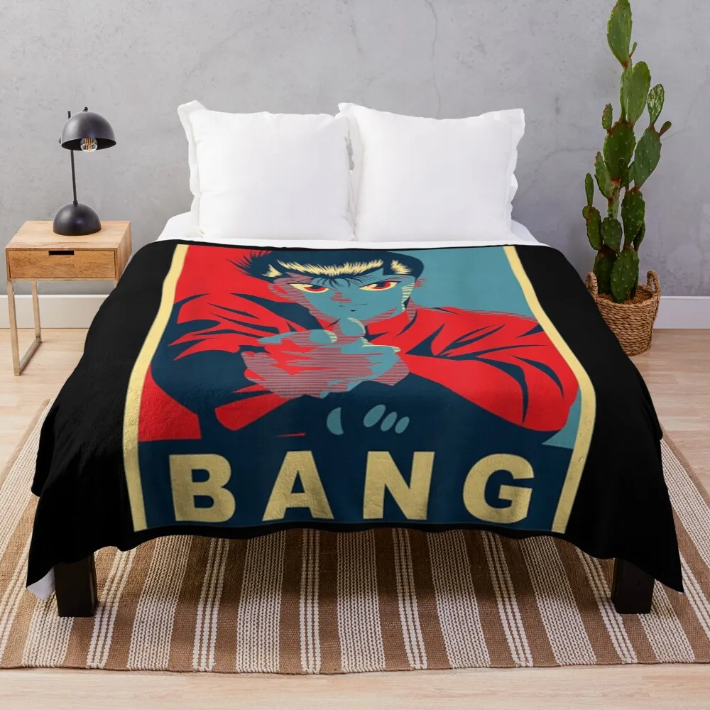 

Yuyu-Hakusho-Team Classic . Throw Blanket cosplay anime Summer Single Sleeping Bag Blankets