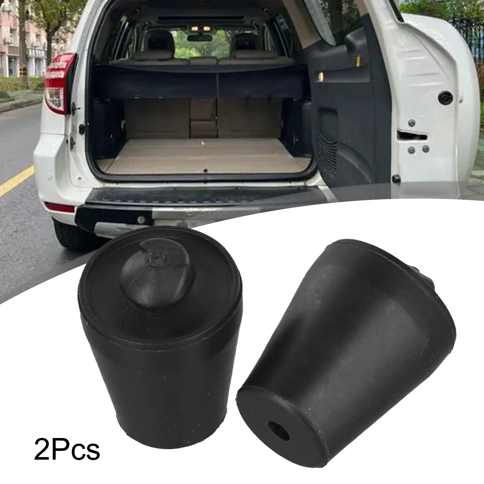 Back Door Rubber Stop Cushion For Toyota For RAV4 2009 2012 Direct Replacement Parts 672930R020 6729360030 2 Pack